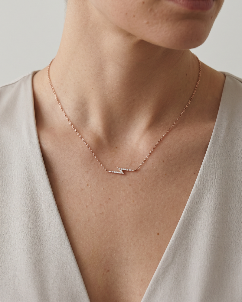 Collier Éclair - ROSE