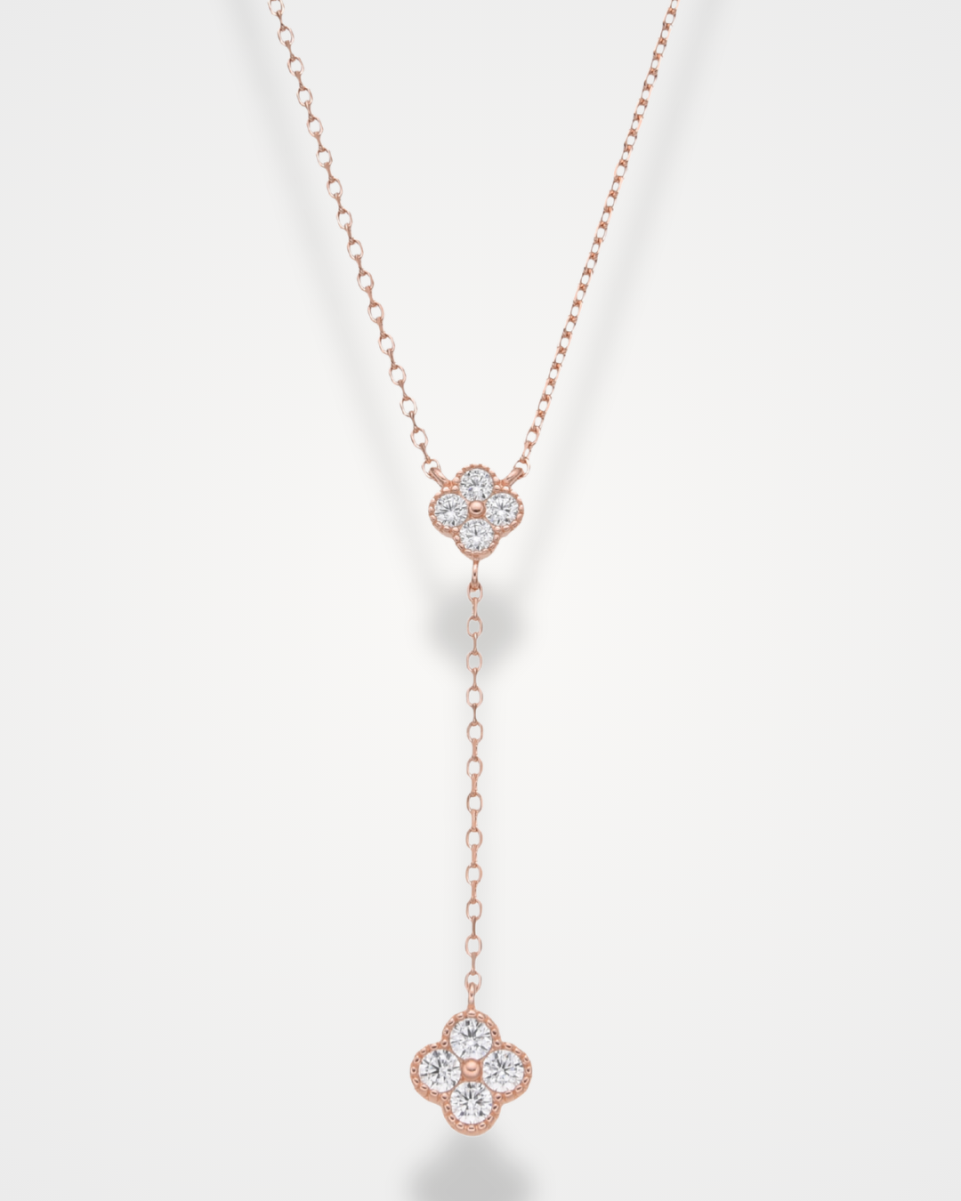 Collier cravate Eden - ROSE