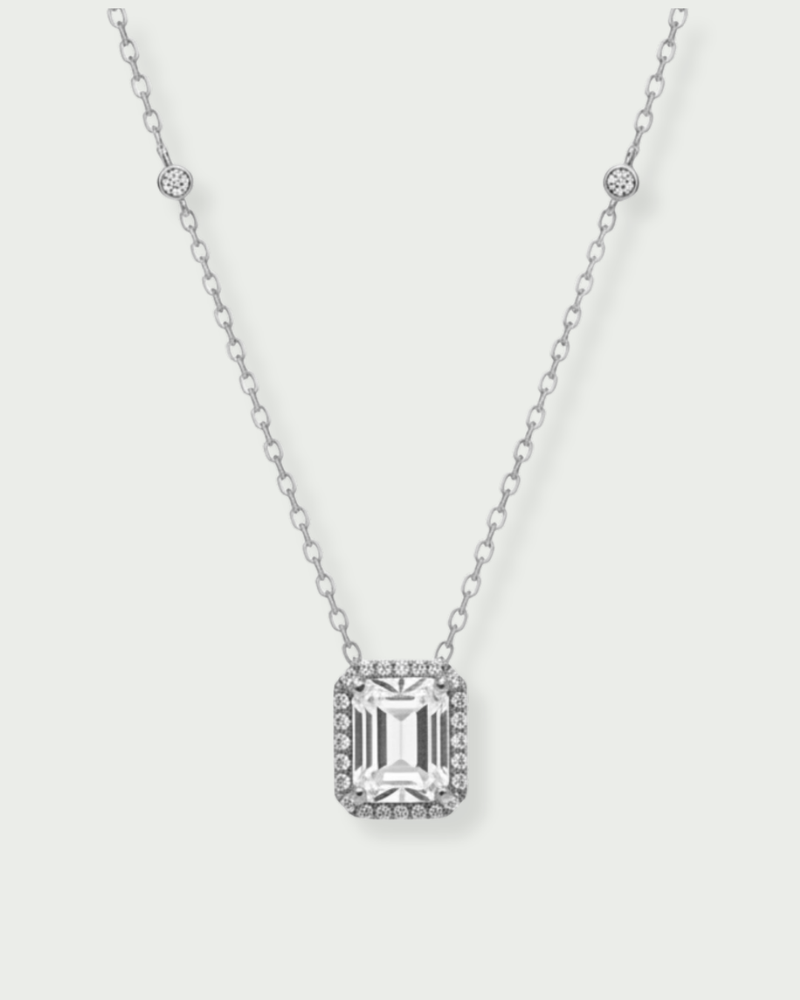Emerald Necklace - WHITE