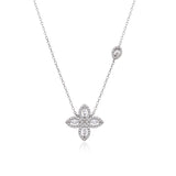 Flower of Life Necklace - WHITE