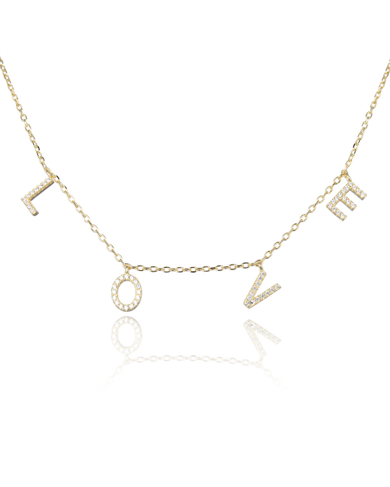 Collier LOVE - DORÉ