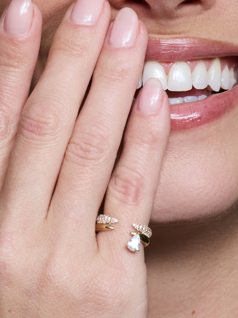 Bague Pear Shape - DORÉ