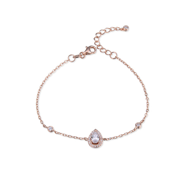 Bracelet Infini Poire - ROSE