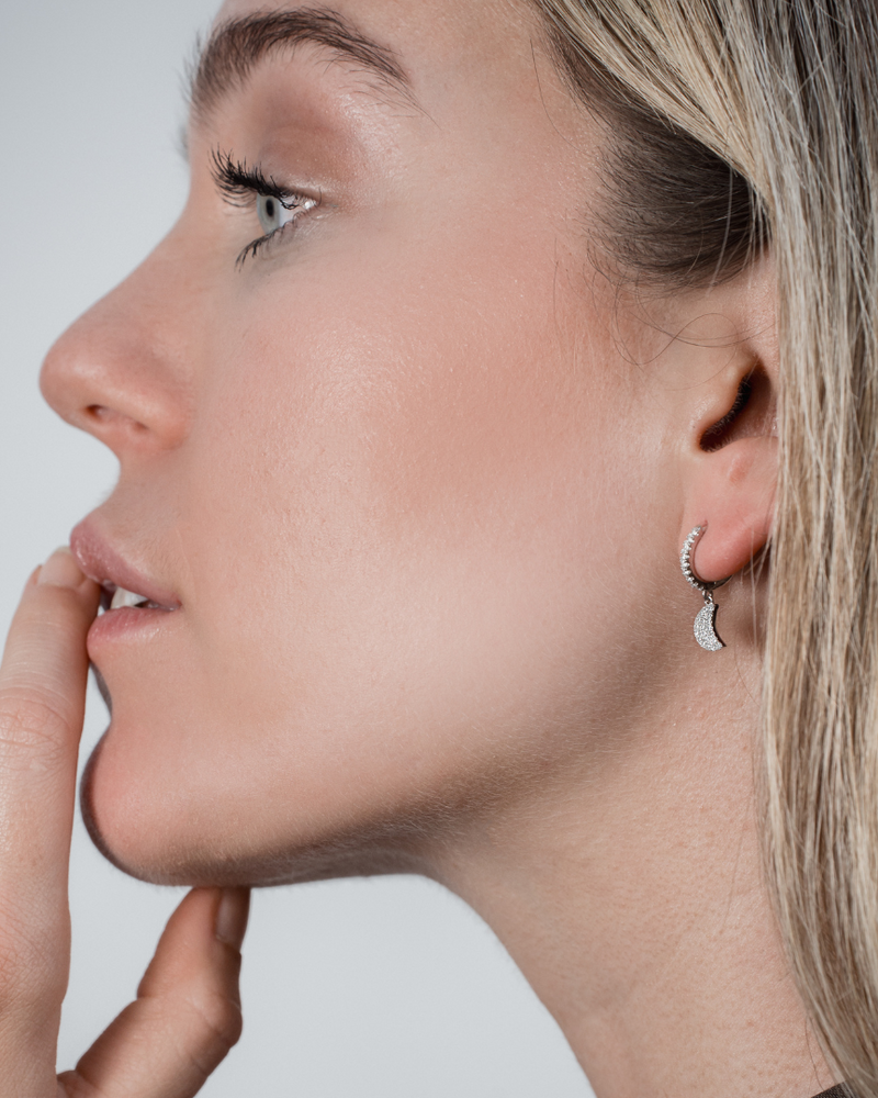 Boucles d'oreilles dormeuses Céleste - DORÉ