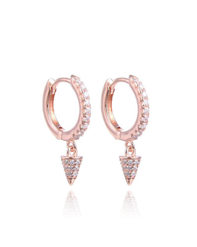 Dormeuses pointes S - ROSE