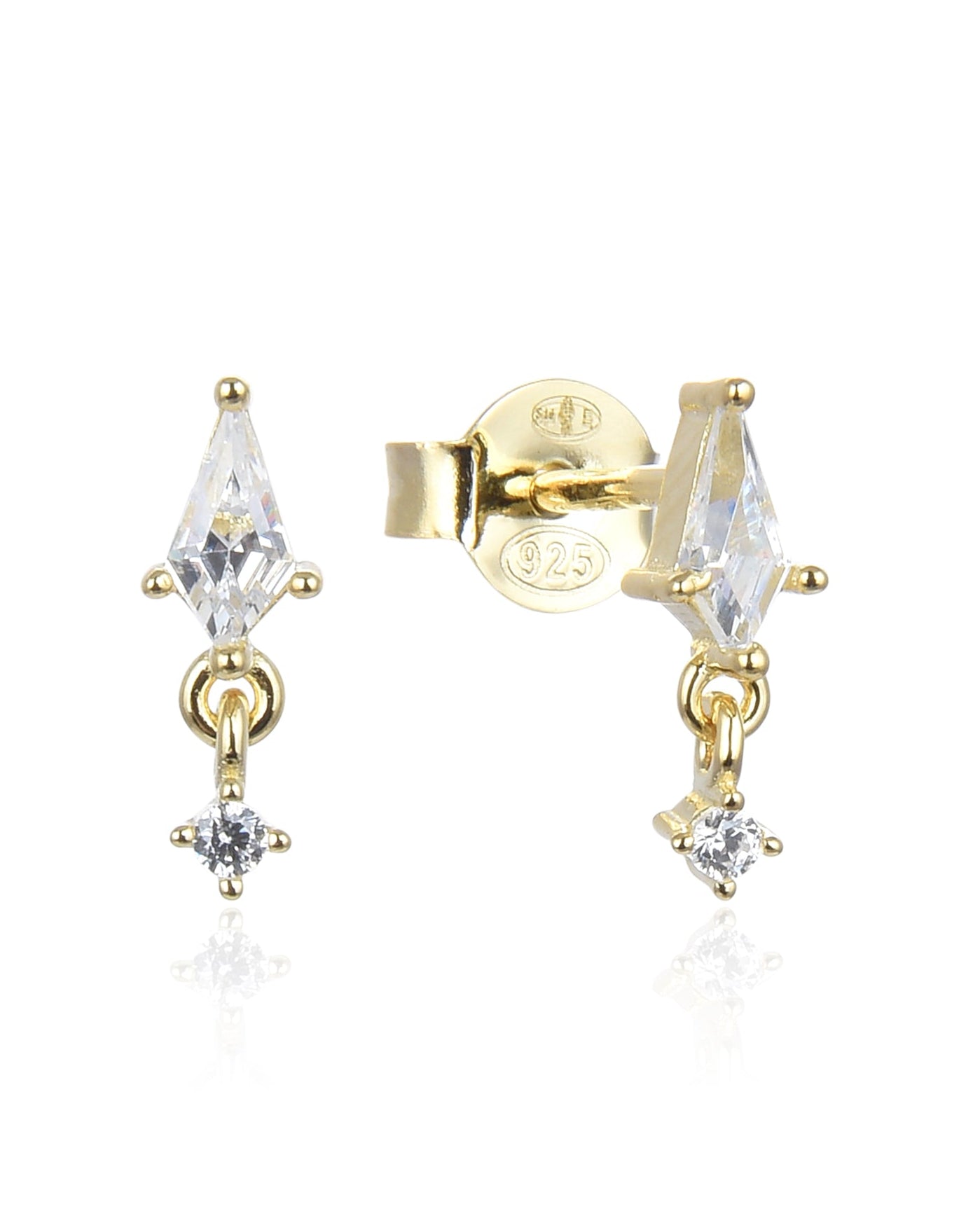 Puces Éclat Suspendu - DORÉ