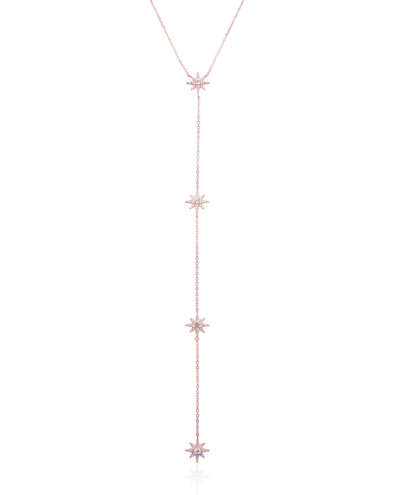 Sautoir constellation - ROSE