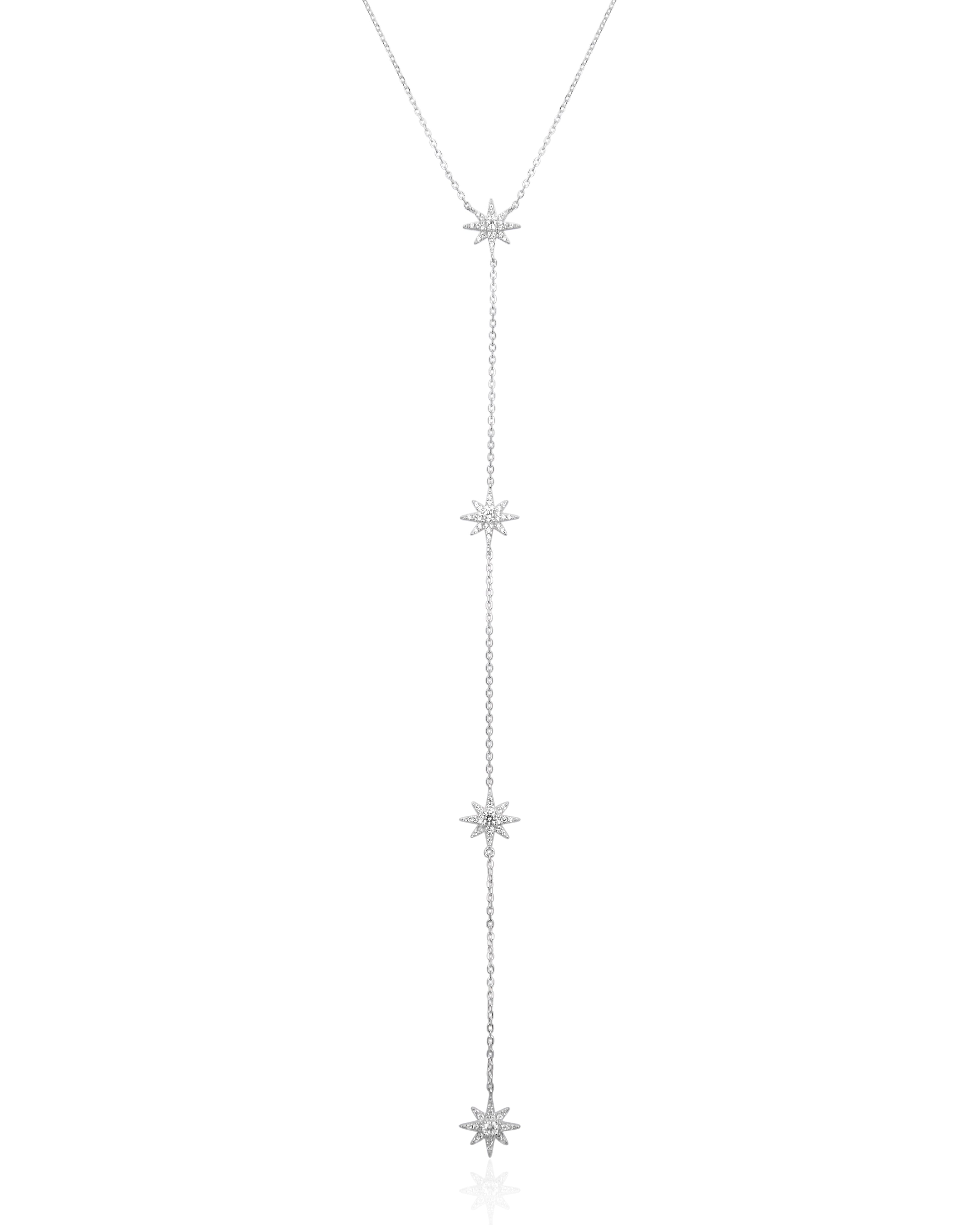 Sautoir constellation - BLANC