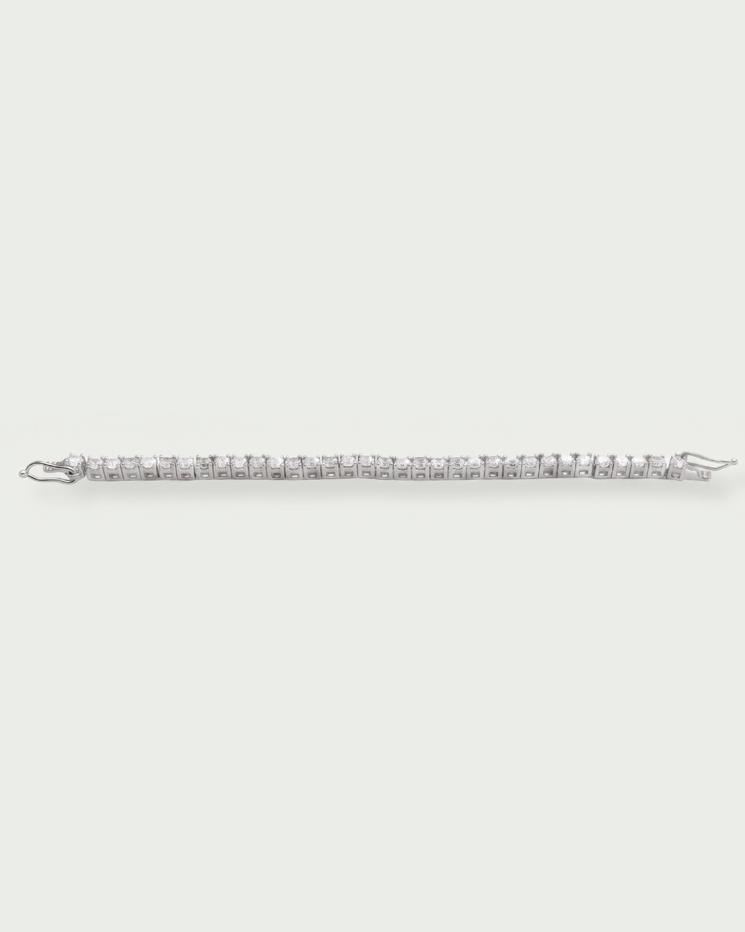 Bracelet jonc élégant pour femme en argent 925 et zirconium blanc GENA Jewelry