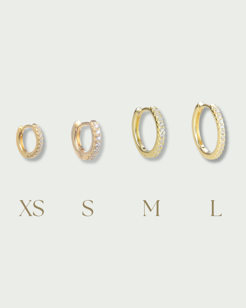 Timeless Mini Hoop Earrings S - GOLD