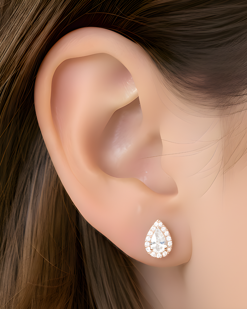 Puces M Infini Poire - ROSE