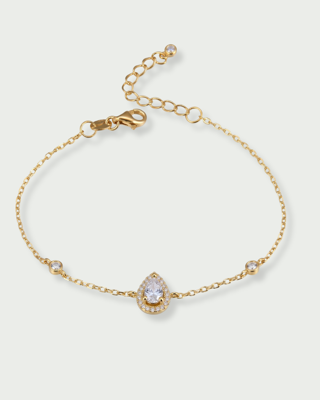 Bracelet Infini Poire - DORÉ