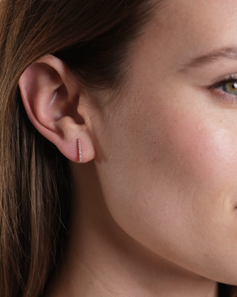 Puces barrettes Intemporel - ROSE