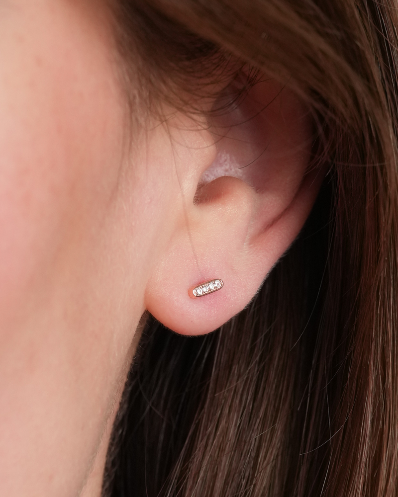 Puces square Intemporel - ROSE