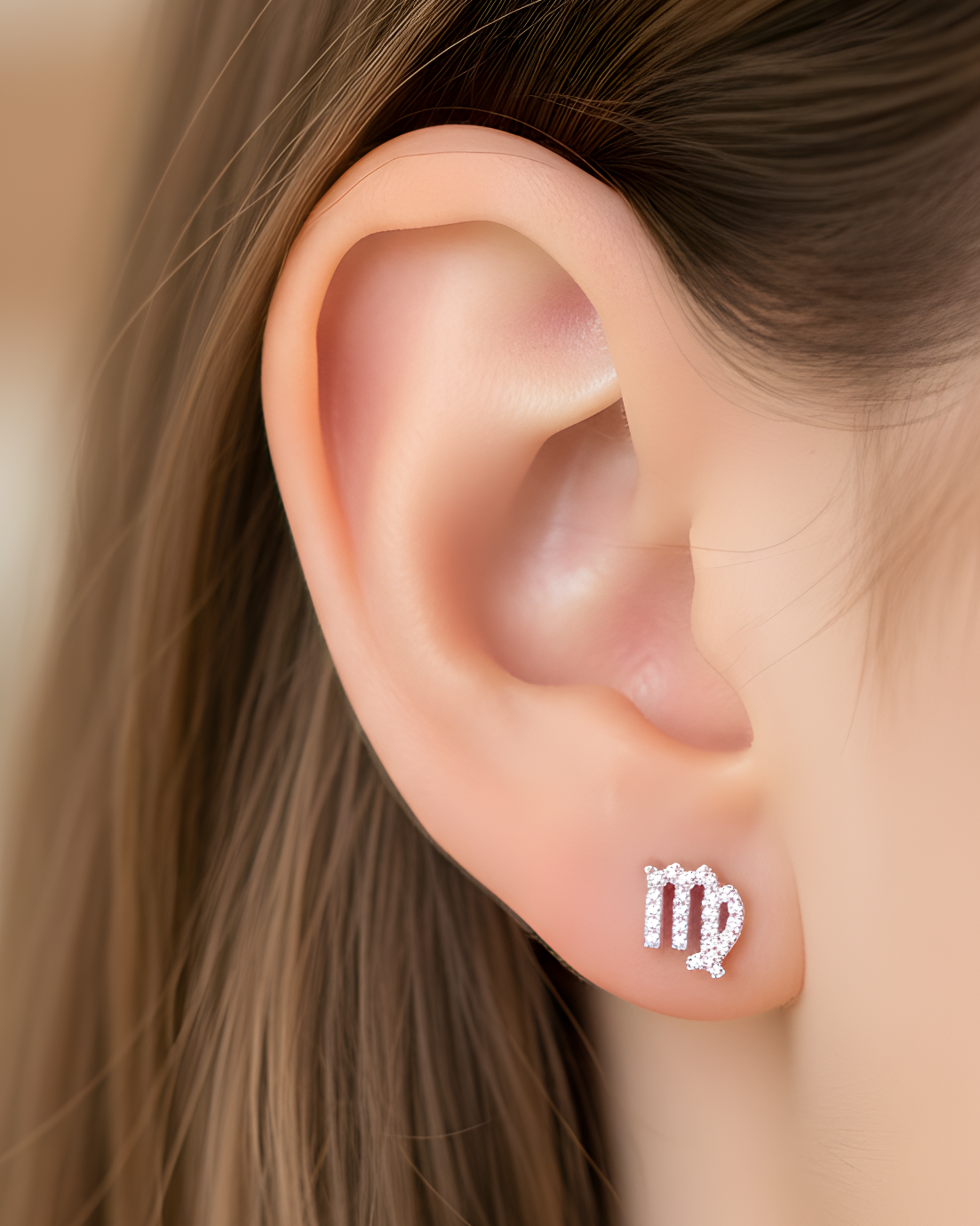 Puces Vierge - BLANC