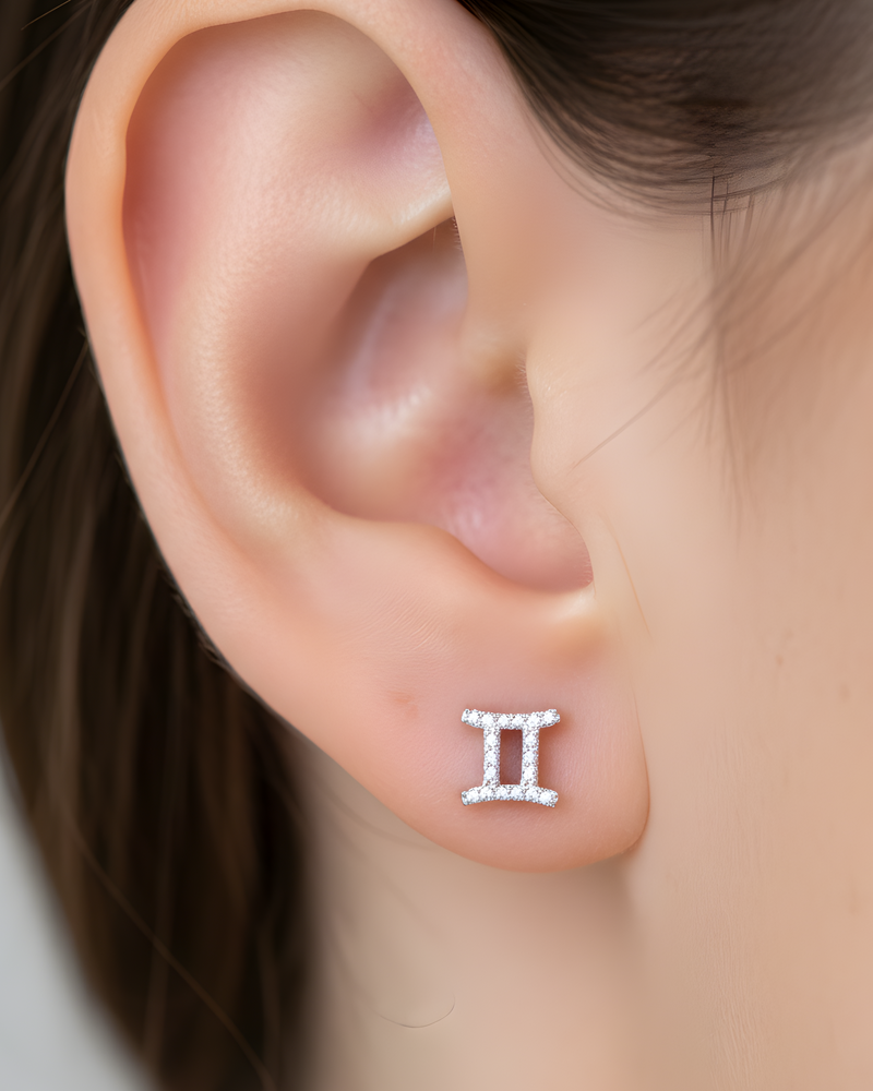 Puces Gémeaux - BLANC