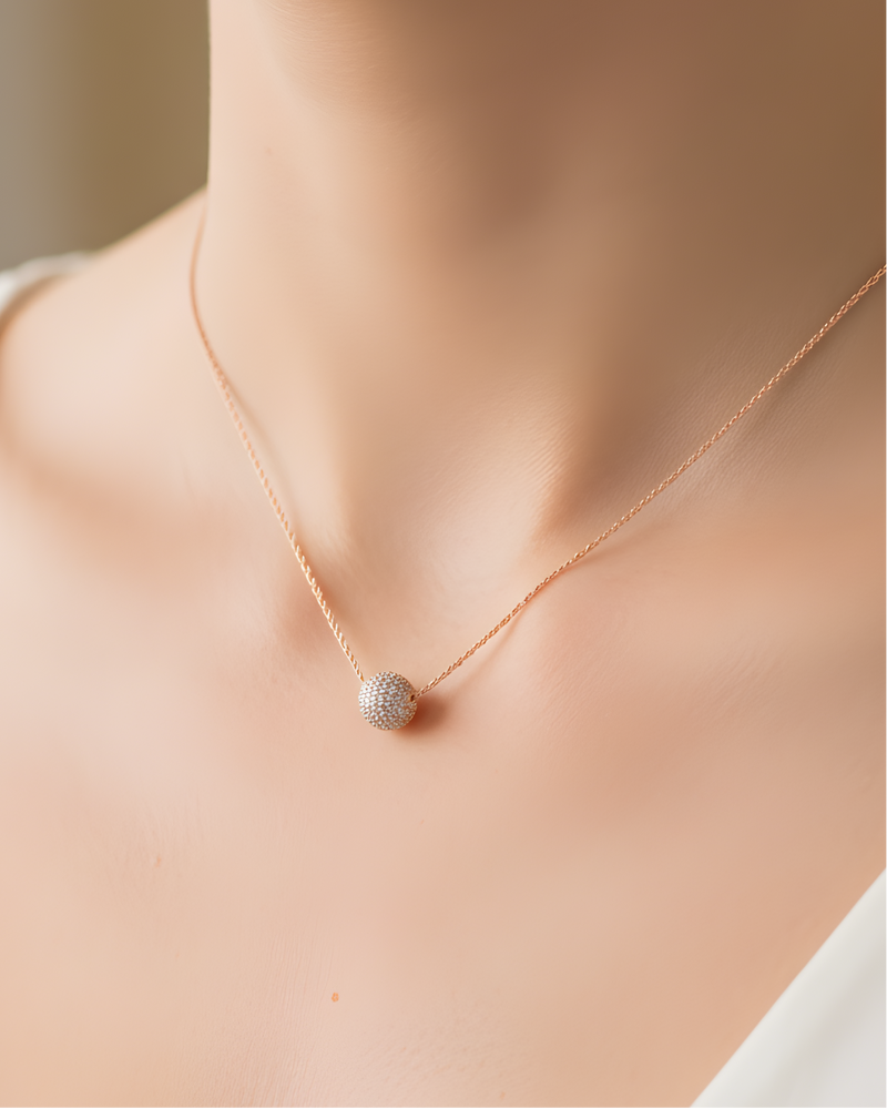 Collier Atlas - ROSE