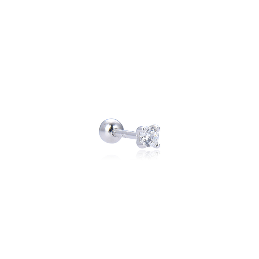 Piercing simple Intemporel - BLANC