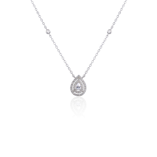 Sweet Pear Necklace - WHITE