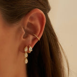 3 Sweet Pear earrings - GOLD 