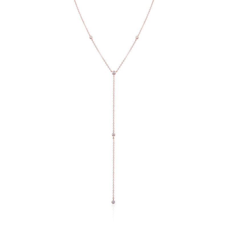 My Glow long necklace - PINK