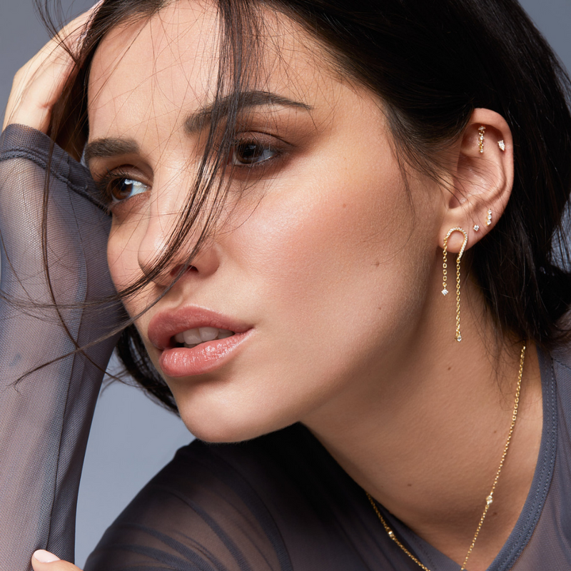 Puces XS Intemporel - BLANC