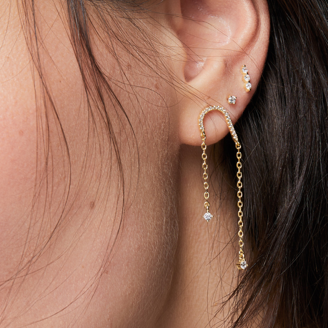Boucles d’oreilles Céleste - DORÉ