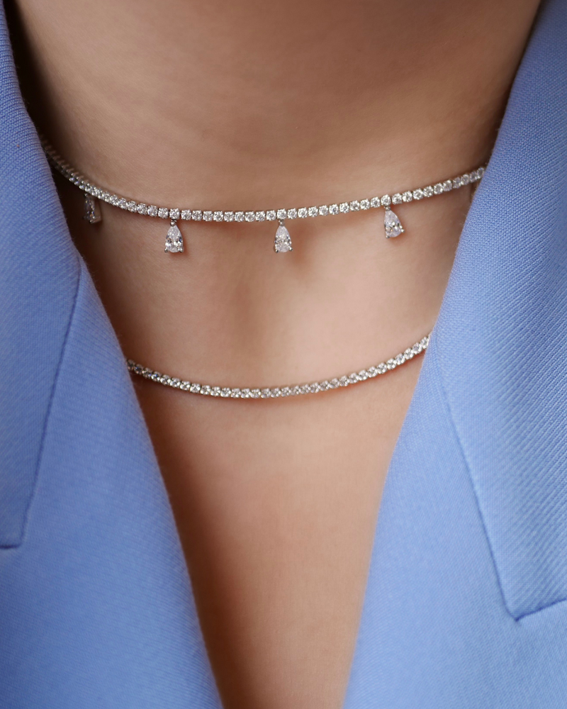 Eclat Necklace - WHITE