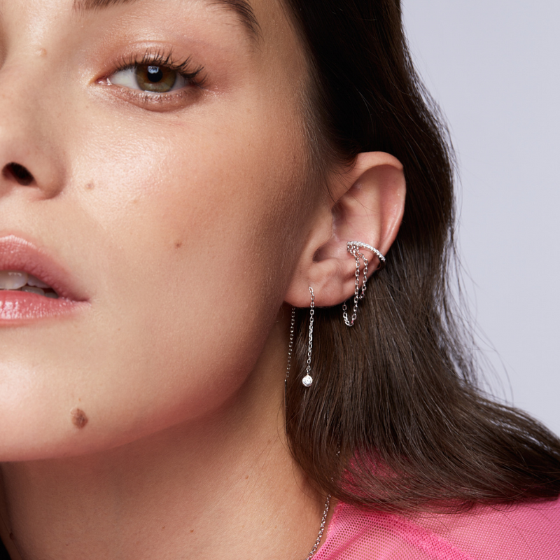 Earcuff Rock One - BLANC