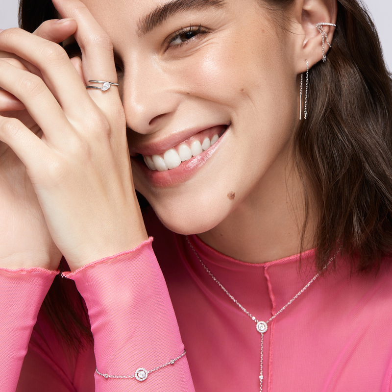 Collier The One Silver Edition - BLANC