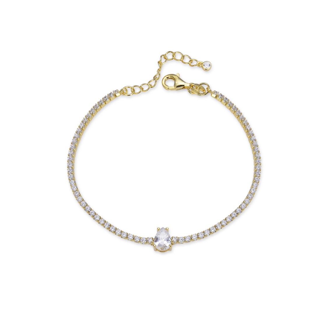 Bracelet tennis Éclat - DORÉ