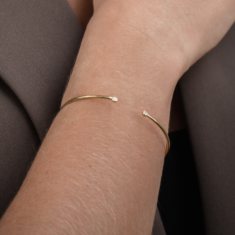 Mini my glow bangle bracelet - GOLDEN