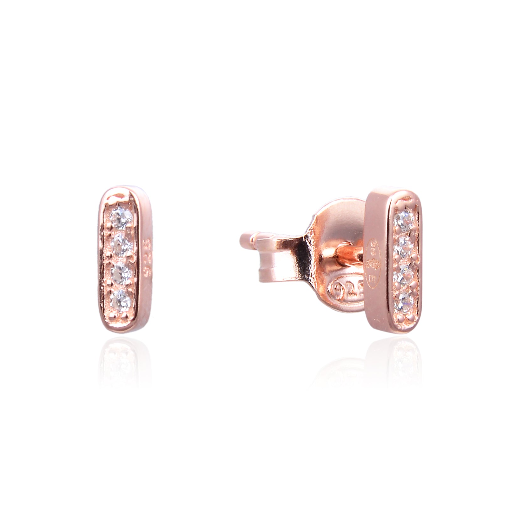 Puces square Intemporel - ROSE