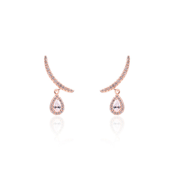 Strong Sweet Pear earrings - PINK