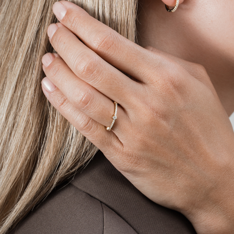 Bague anneau pur Intemporel - DORÉ