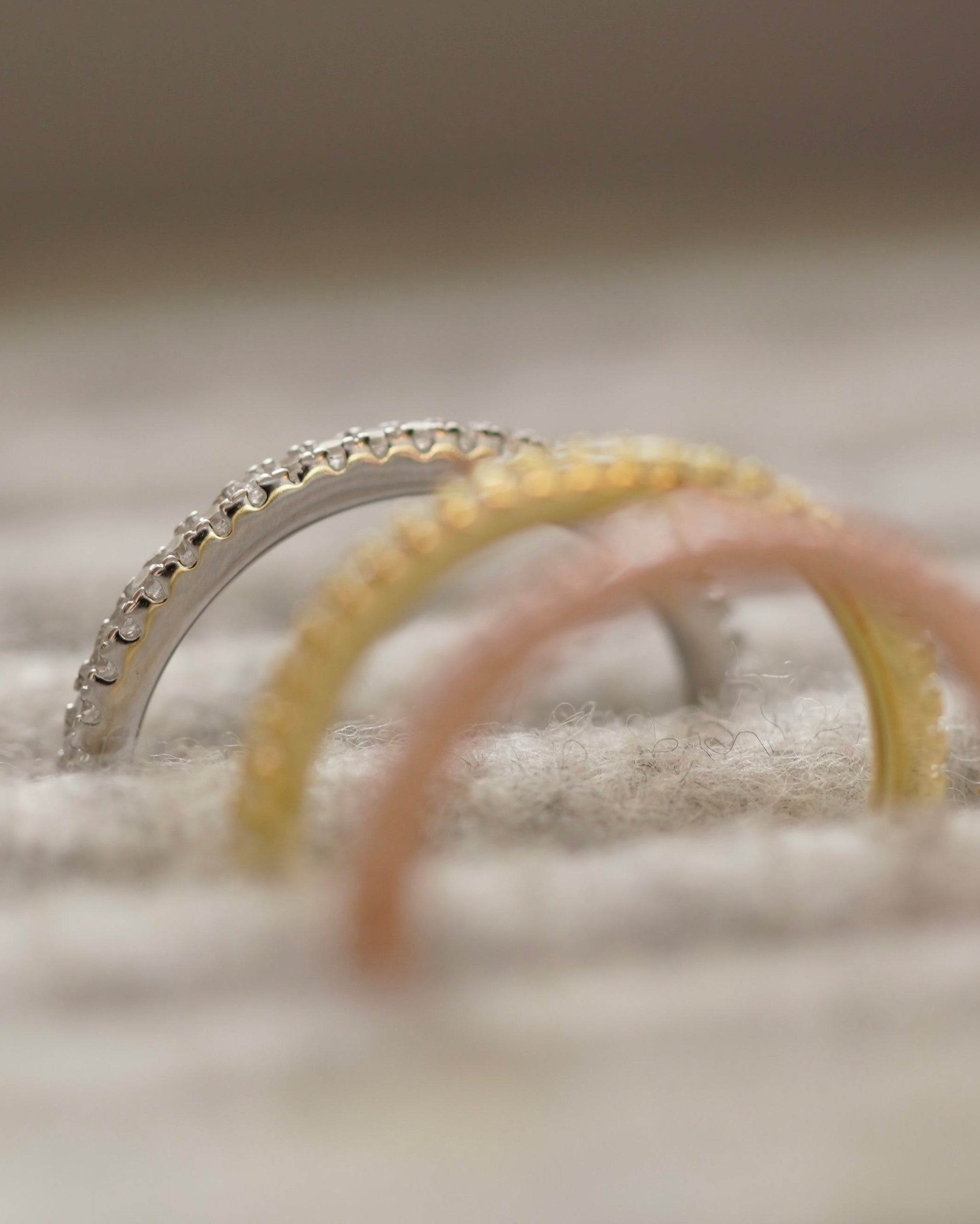 Bague anneau Intemporel - BLANC