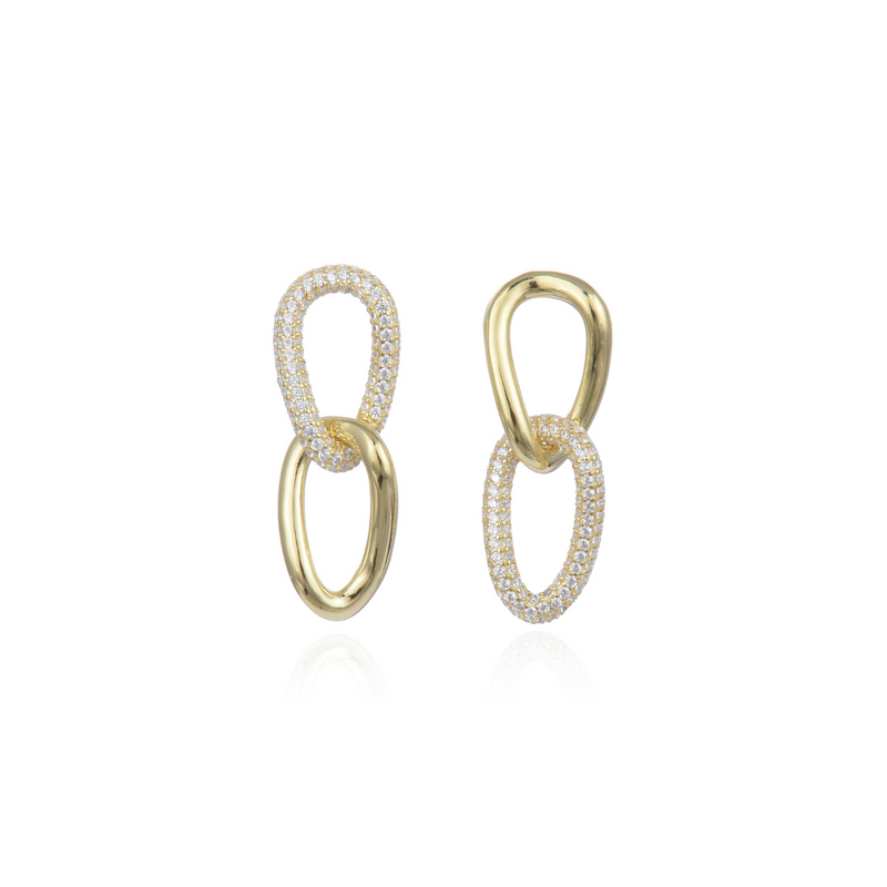 Navy cruise earrings - GOLDEN