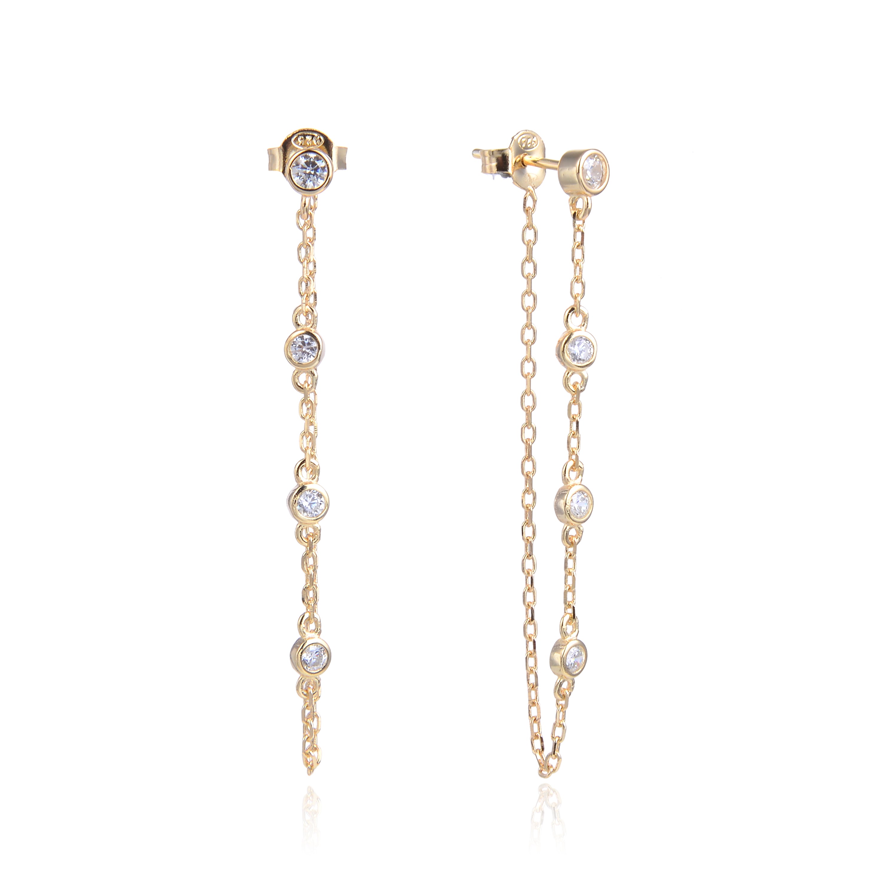 Boucles d'oreilles pur Intemporel - DORÉ