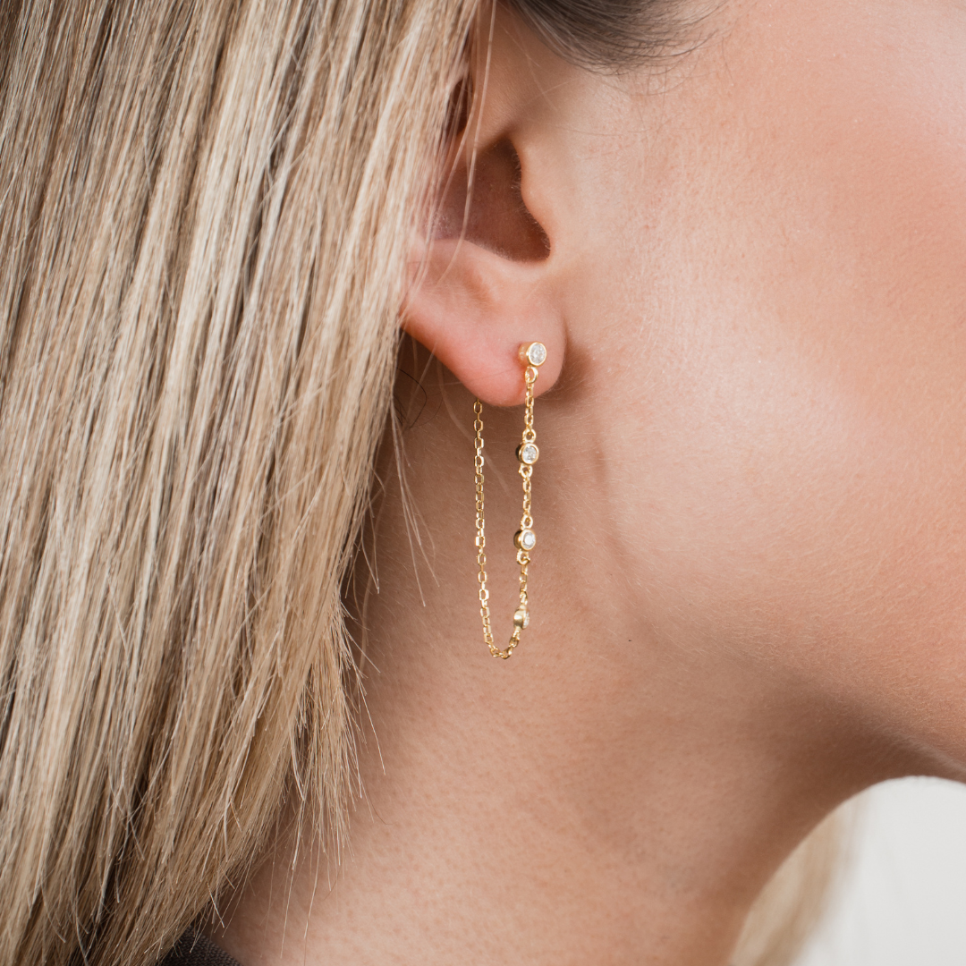 Boucles d'oreilles pur Intemporel - DORÉ