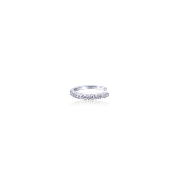 Earcuff simple Intemporel - BLANC