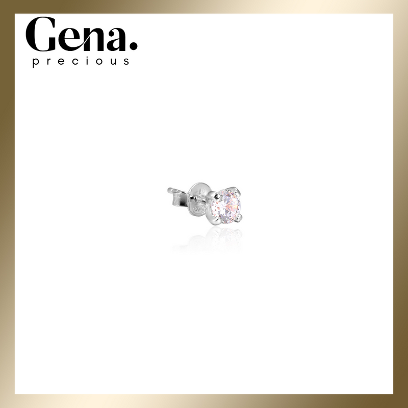 Mono Clou Diamant Gena Precious - OR BLANC