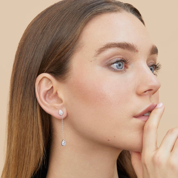 Sweet Pear drop earrings - GOLD
