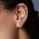 Piercing d'oreille Quatro - DORÉ