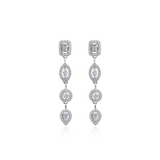 Gabriella earrings - WHITE