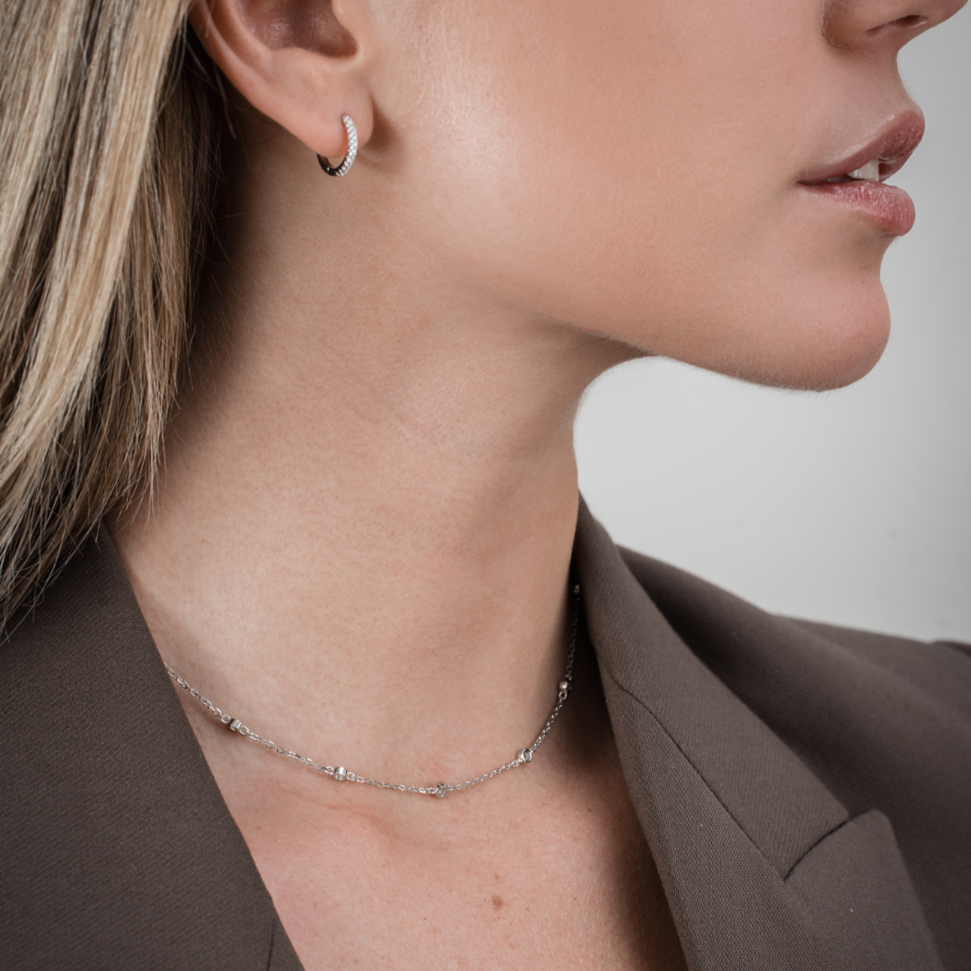 Collier pur Intemporel - ROSE